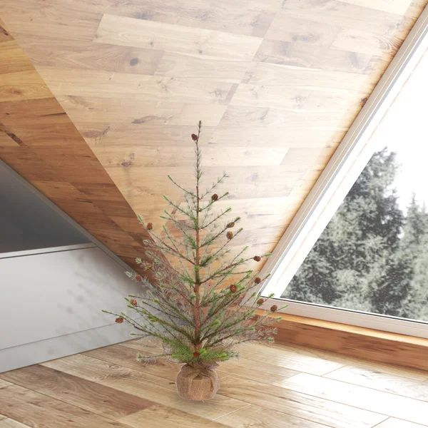 Missoula Pine 36'' Artificial Pine Christmas Tree | Wayfair North America