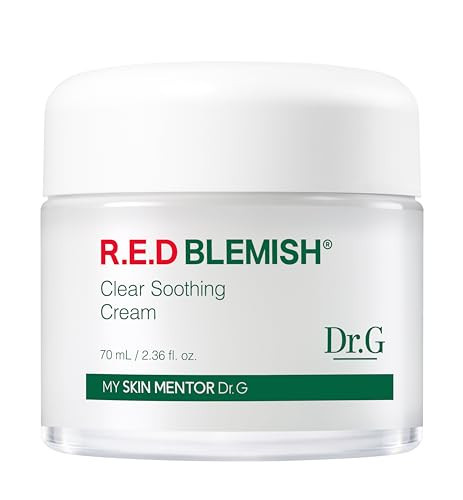 Dr.G NEW RED Blemish Clear Soothing Cream (70ml 2.36 oz) Gowoonsesang Cosmetic, Moisturizing Recovery Cream | Amazon (UK)