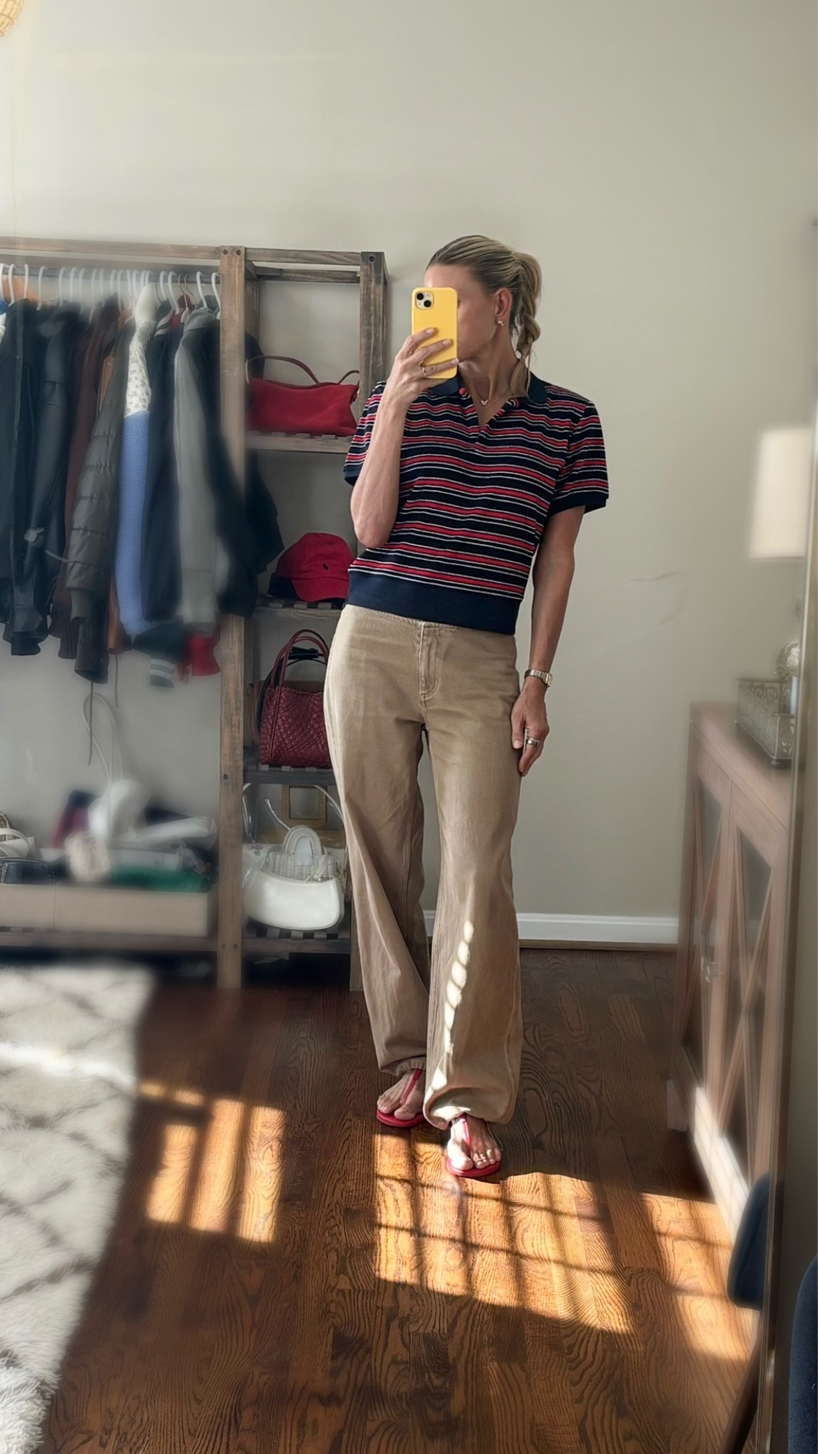 I’m loving this @Aritzia Terry cloth polo! Paired with the back in stock Still Here jeans!

#LTKootd #LTKOver40