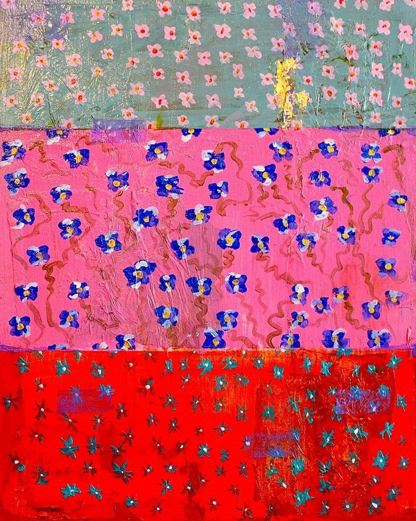 Blue Pink Tomato | Artfully Walls