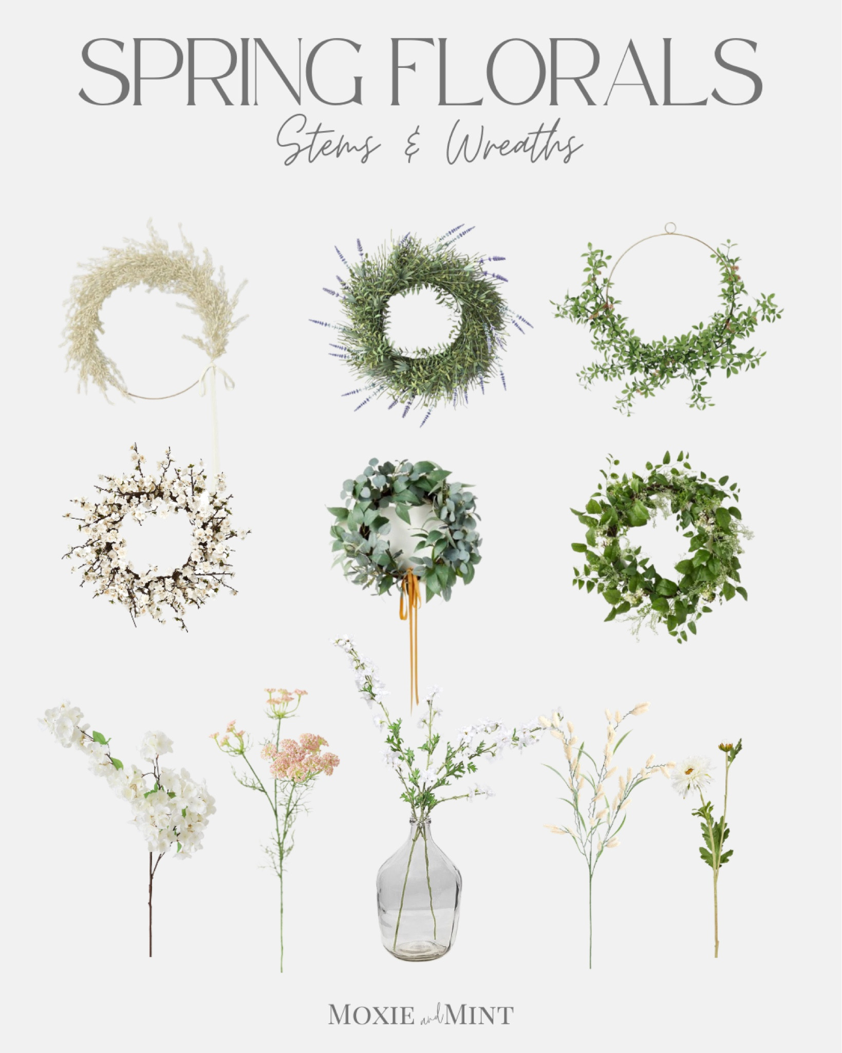 Spring florals / spring decor / home decor / spring decorative accents / spring stems

#LTKhome #LTKFind #LTKstyletip