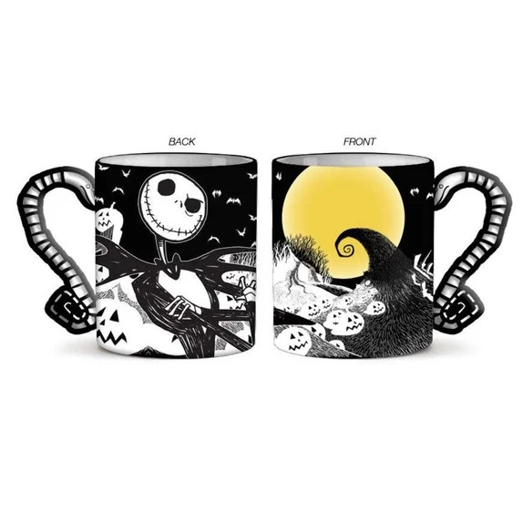 Nightmare Before Christmas Jack Moonlight 20 oz. Ceramic Mug | Walmart (US)