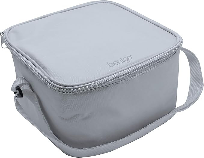 Bentgo Classic Bag (Gray) - Insulated Lunch Bag Keeps Food Cold On the Go - Fits the Bentgo Class... | Amazon (US)