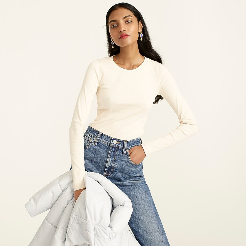 Slim perfect long-sleeve T-shirt | J. Crew US