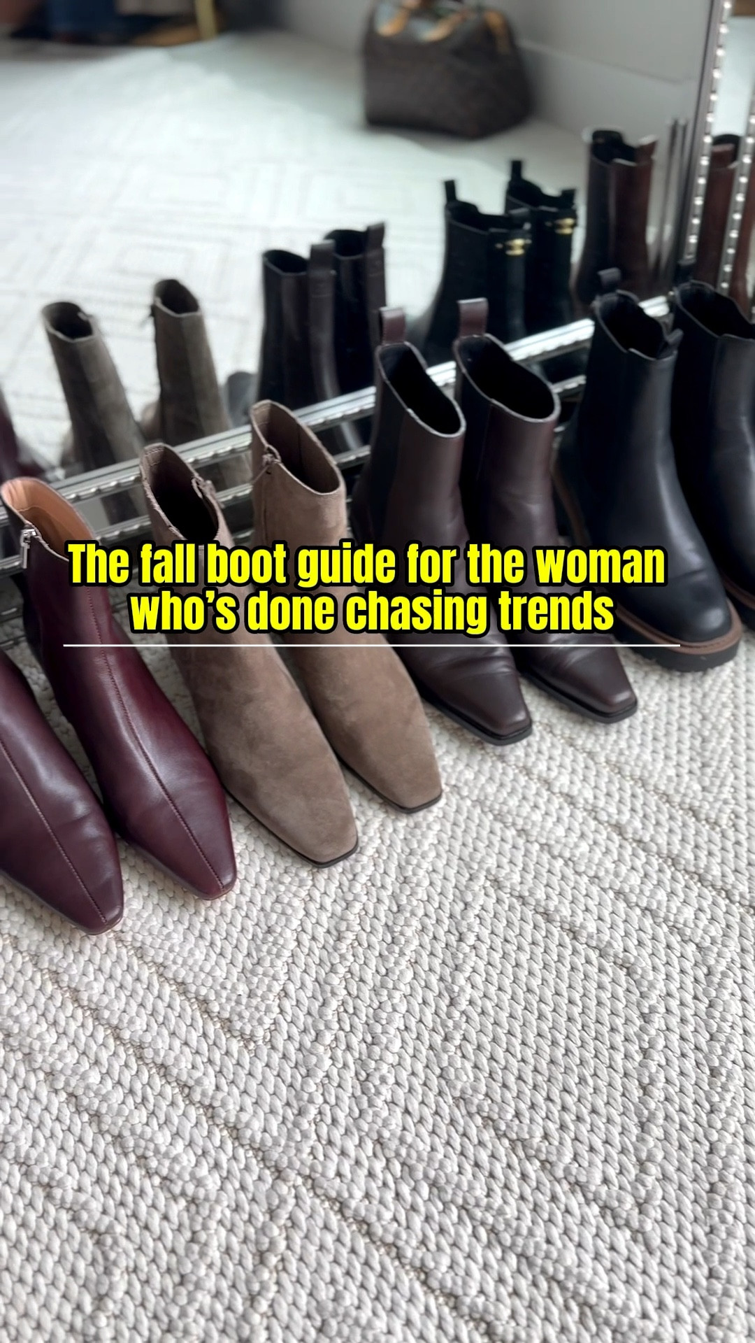 The Fall Boot Style Guide for an intentional, over-40 wardrobe
You don’t need more options—you need the right ones.

#LTKSeasonal #LTKOver40 #LTKShoeCrush

#LTKStyleTip #LTKSaleAlert #LTKOver40