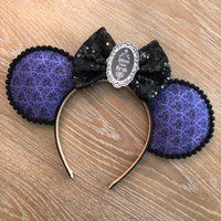 Haunted Mansion Mouse Ears, Mickey Minnie Ears | Etsy (US)
