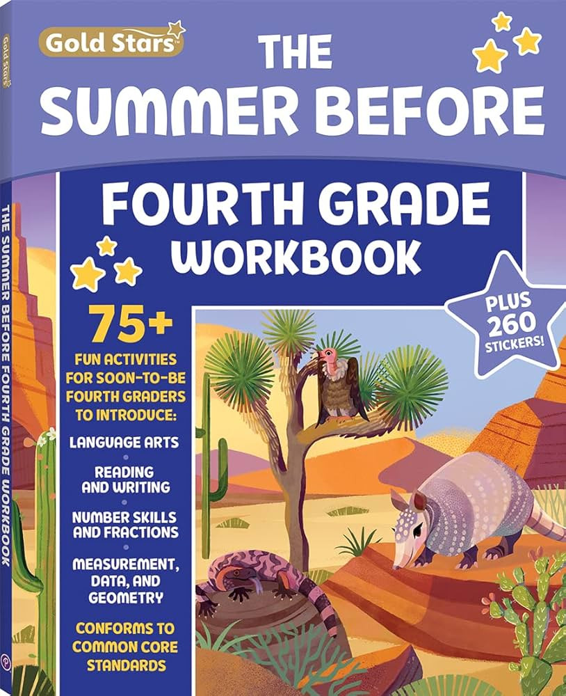 The Summer Before Fourth Grade Workbook: Bridging 3rd to 4th Grade with 75+ Activities Math, Read... | Amazon (US)