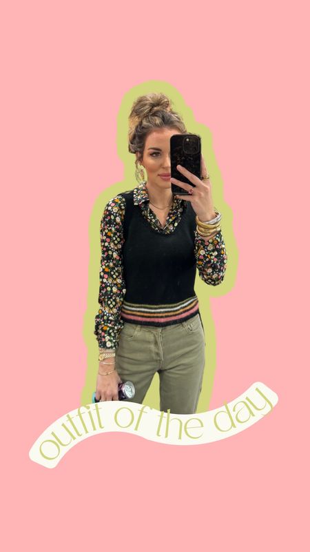 Chilly Spring OOTD 🫧🦓👒 

Top and jeans are sold out, but found some on eBay and other sites for ya!! 🫶🏻

#LTKsalealert #LTKshoecrush #LTKSeasonal