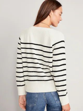 SoSoft V-Neck Cocoon Sweater for Women | Old Navy (US)