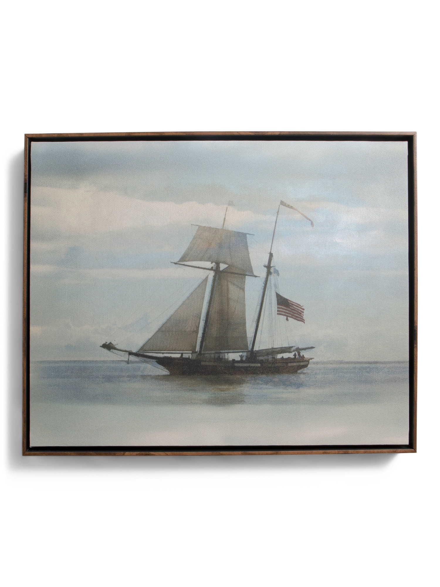 20x16 Stretched Canvas Painting With Classic Frame | TJ Maxx