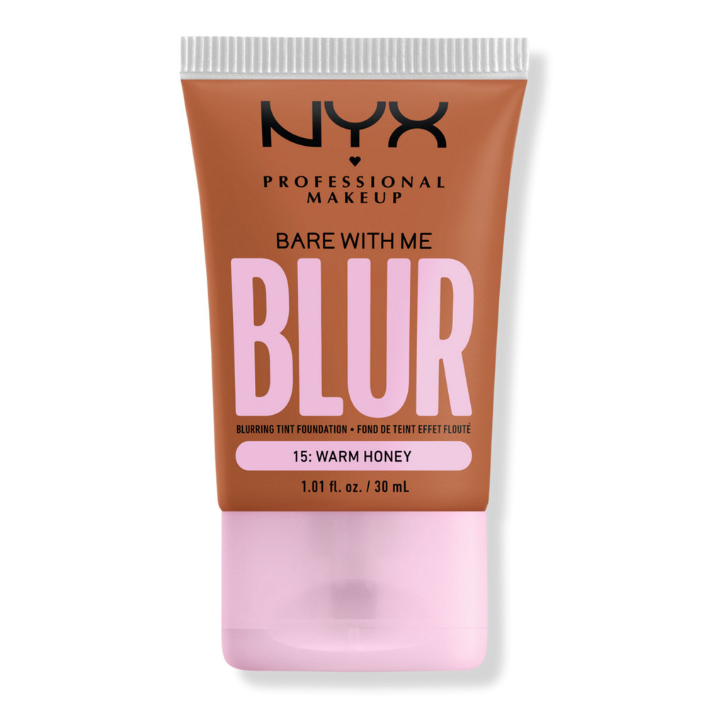 NYX Professional Makeup Bare With Me Blur Tint Soft Matte Foundation - 15: Warm Honey | Ulta