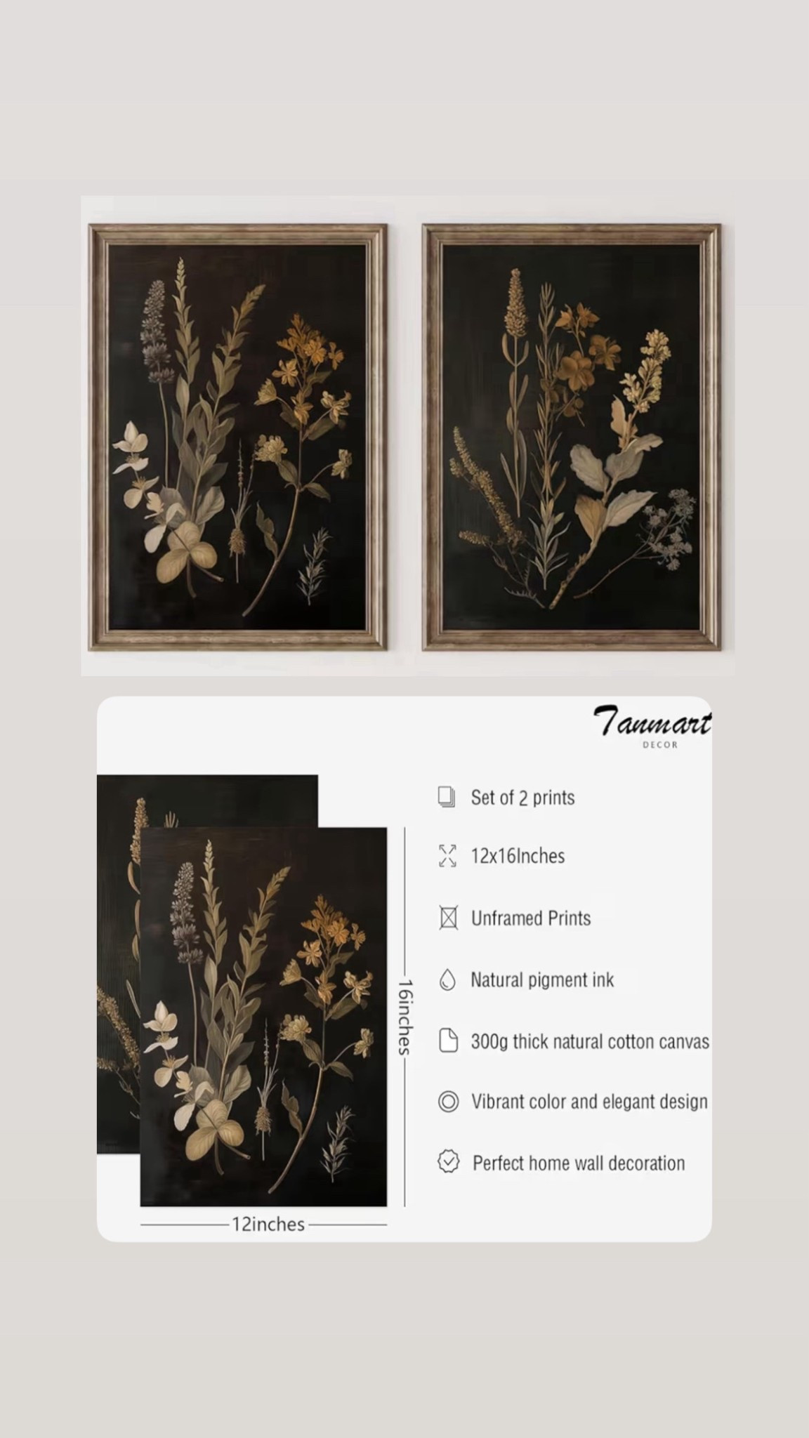 Cute canvas prints from Amazon. With or without a frame and choose your size  

#LTKHome #LTKSaleAlert
