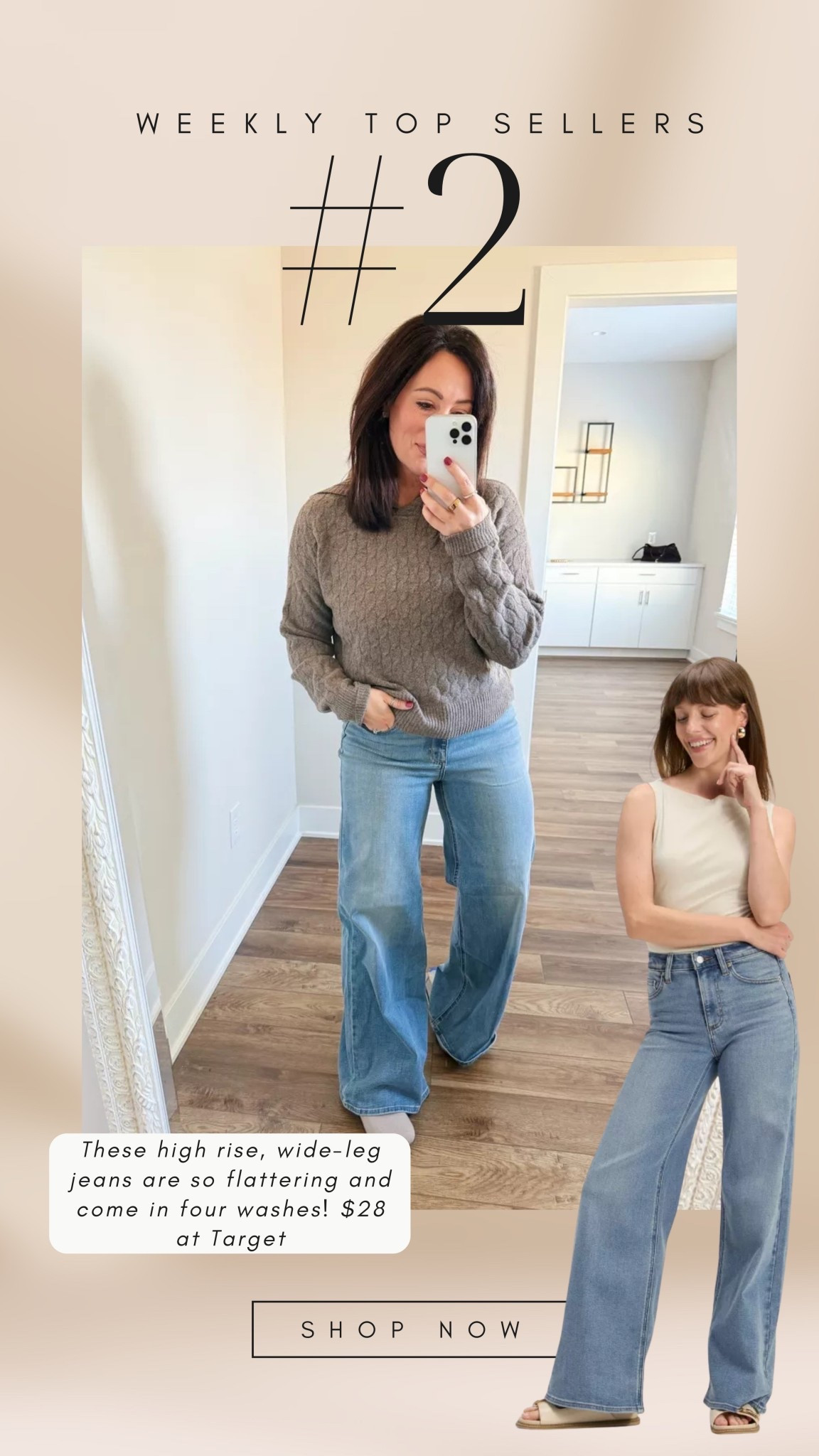 TARGET 🎯 TUESDAY 
• medium sweater 
• size 8 denim 

#LTKSeasonal #LTKootd #LTKSaleAlert