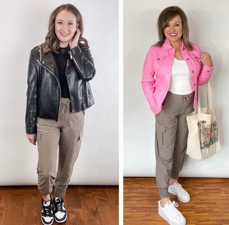We’re taking the plunge into cargo pants!

We love this casual pair from Target and we’re both styling them in an athletic/casual way. These are perfect transitional pants from winter to spring. 

#LTKtravel #LTKstyletip #LTKfindsunder50