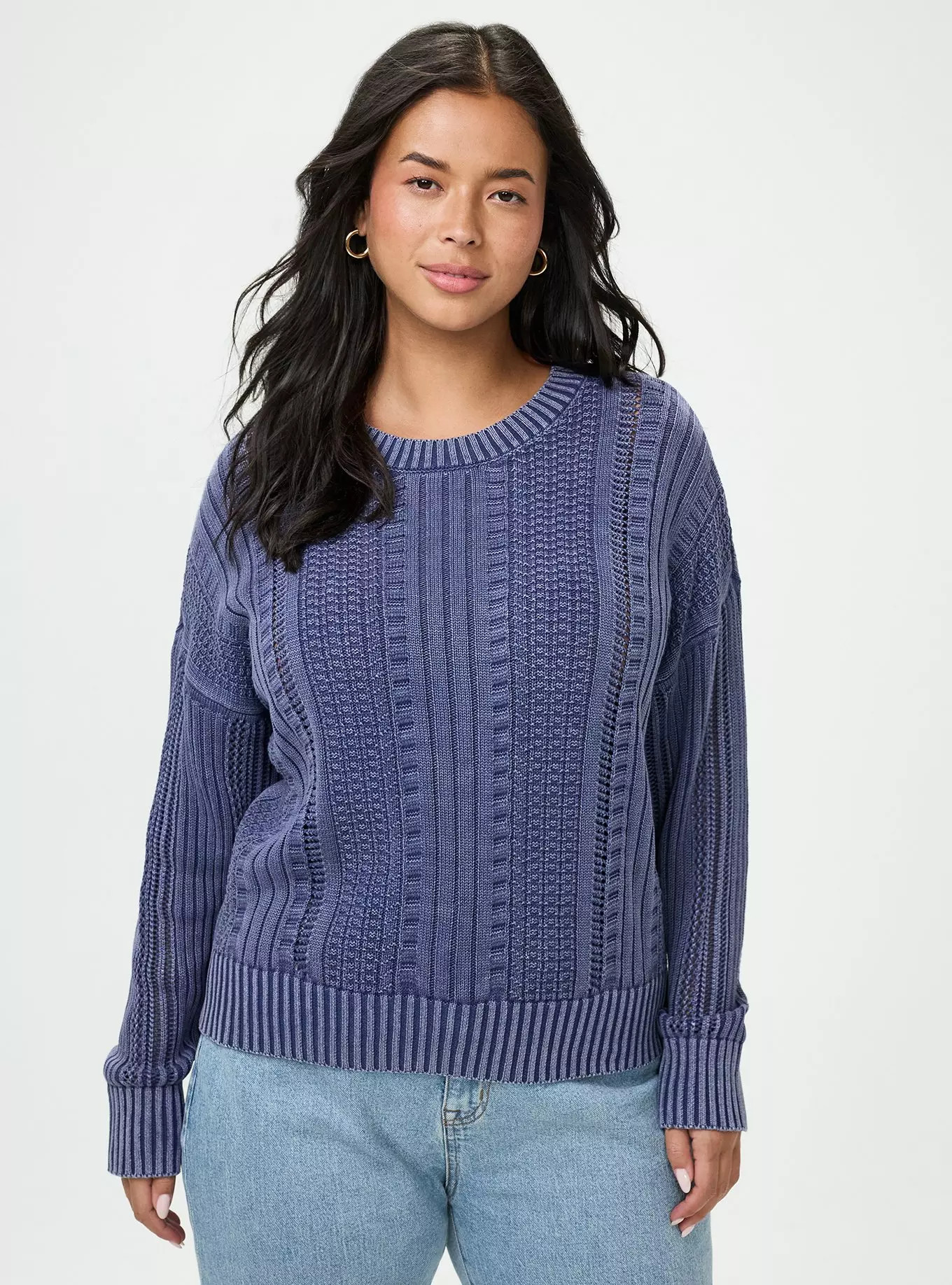 Cable Knit Pullover Sweater | Torrid (US & Canada)