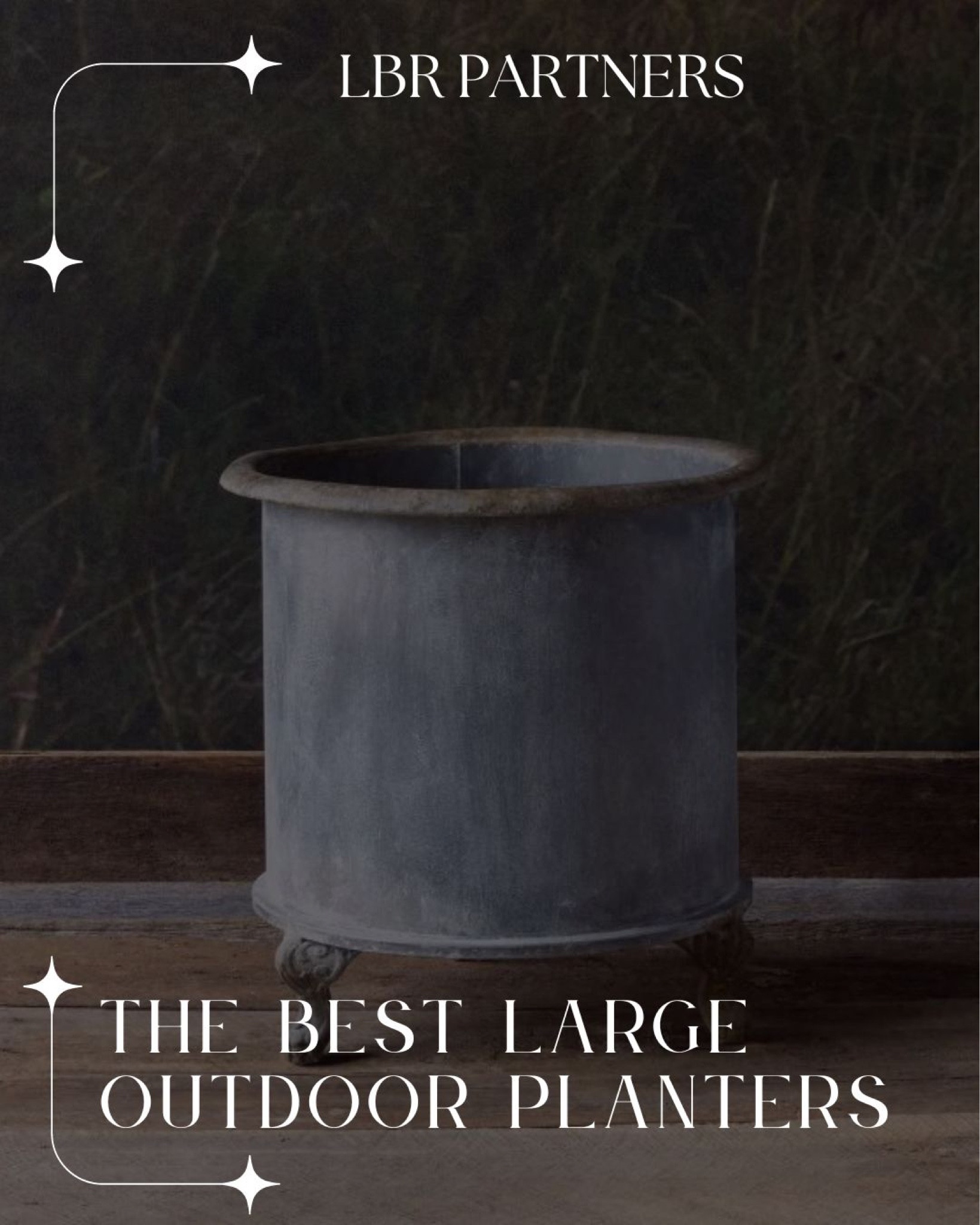 Find the perfect planter for your outdoor space!