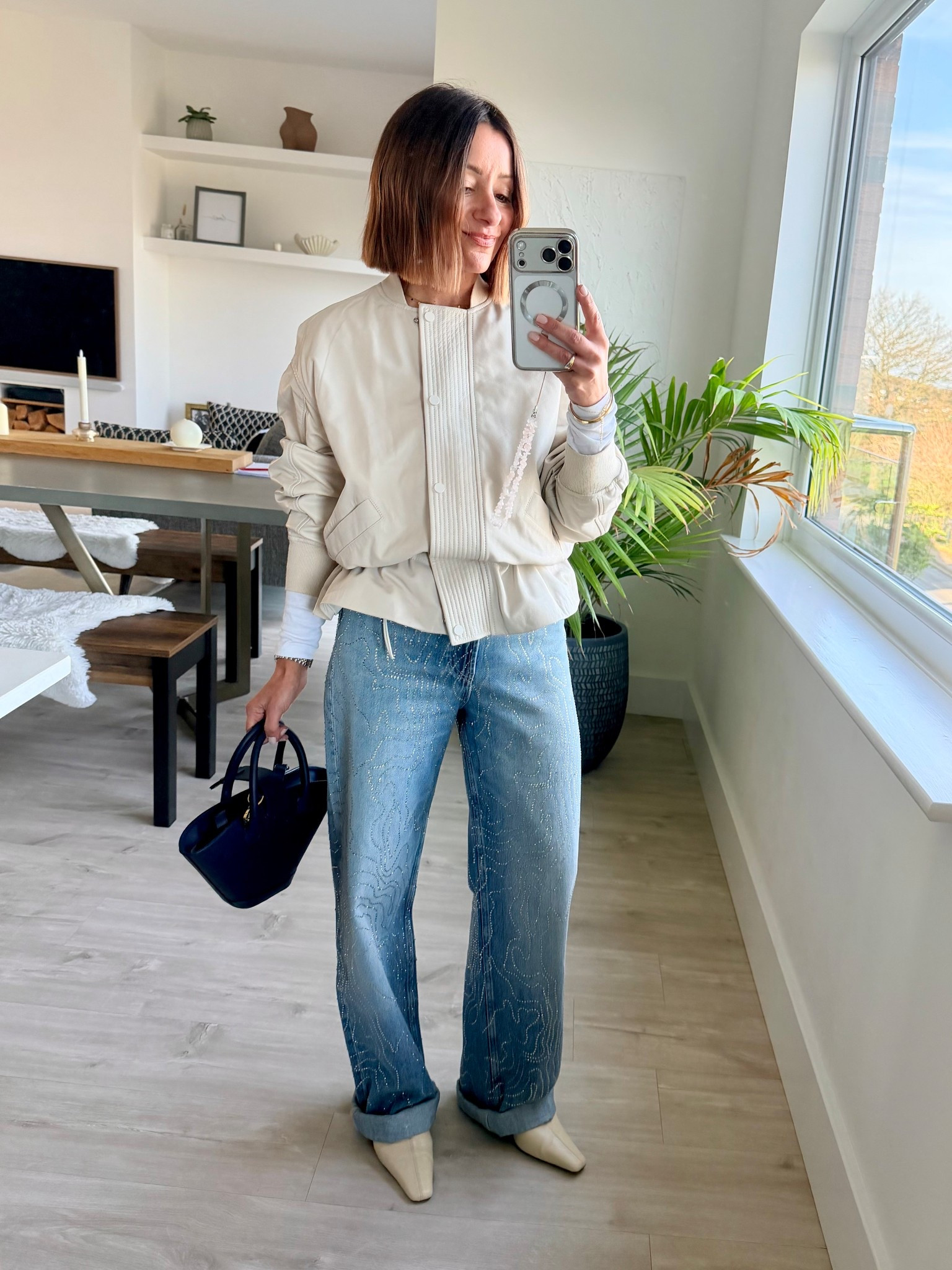 What I wore to watch Raye ❤️

The jeans are Zara sale at Christmas. The leather jacket is last season - the new season one is sensational- linked. 

The bag is navy is perfect for spring and the boots are beyond comfy! We were standing all night 🙏



#LTKpartywear #LTKspring #LTKuk