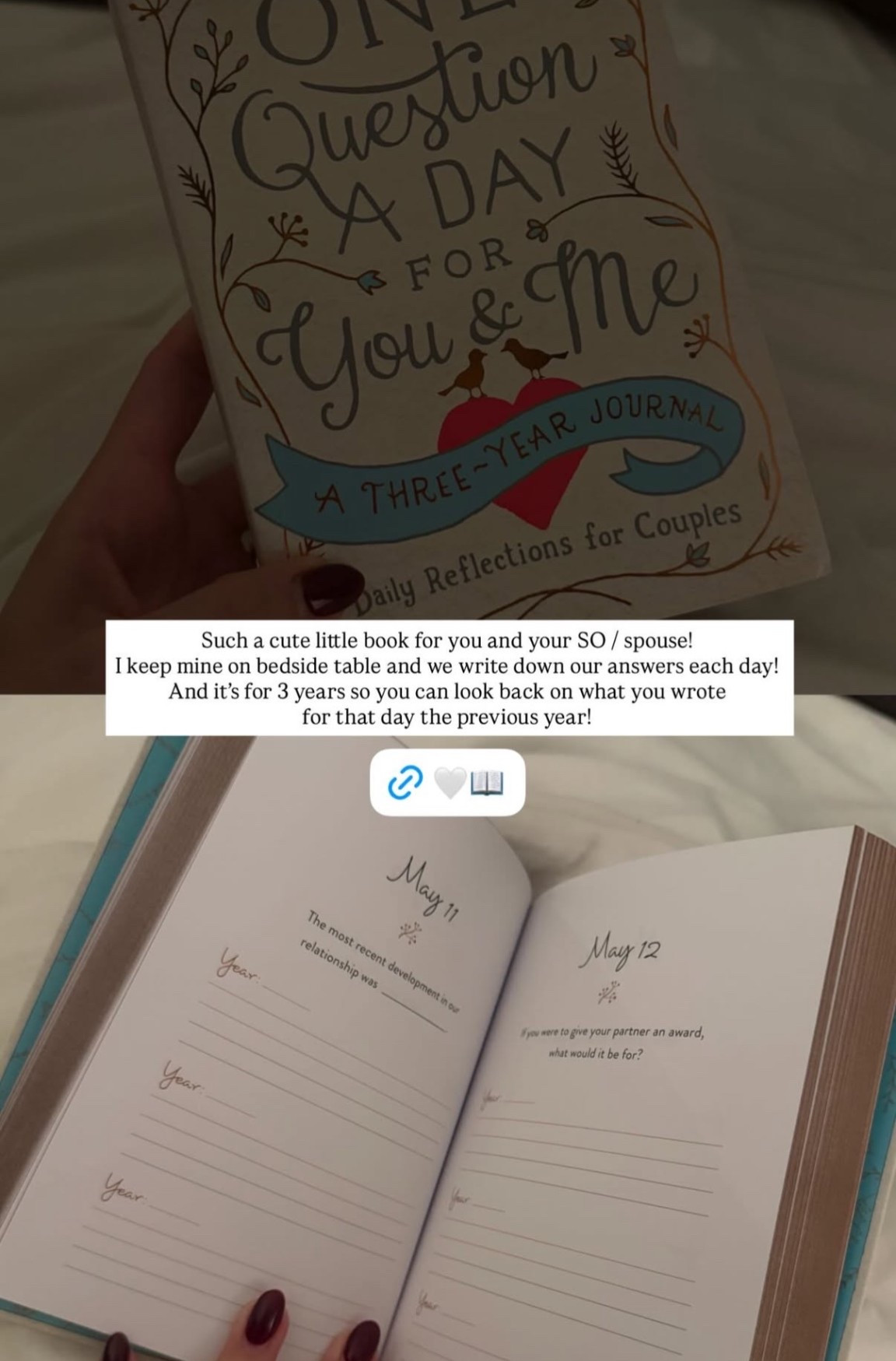 Journal for you and your spouse! 
#marriage #relationships 
#marriagejournal 

#LTKselfcare #LTKdayinmylife #LTKFindsUnder50