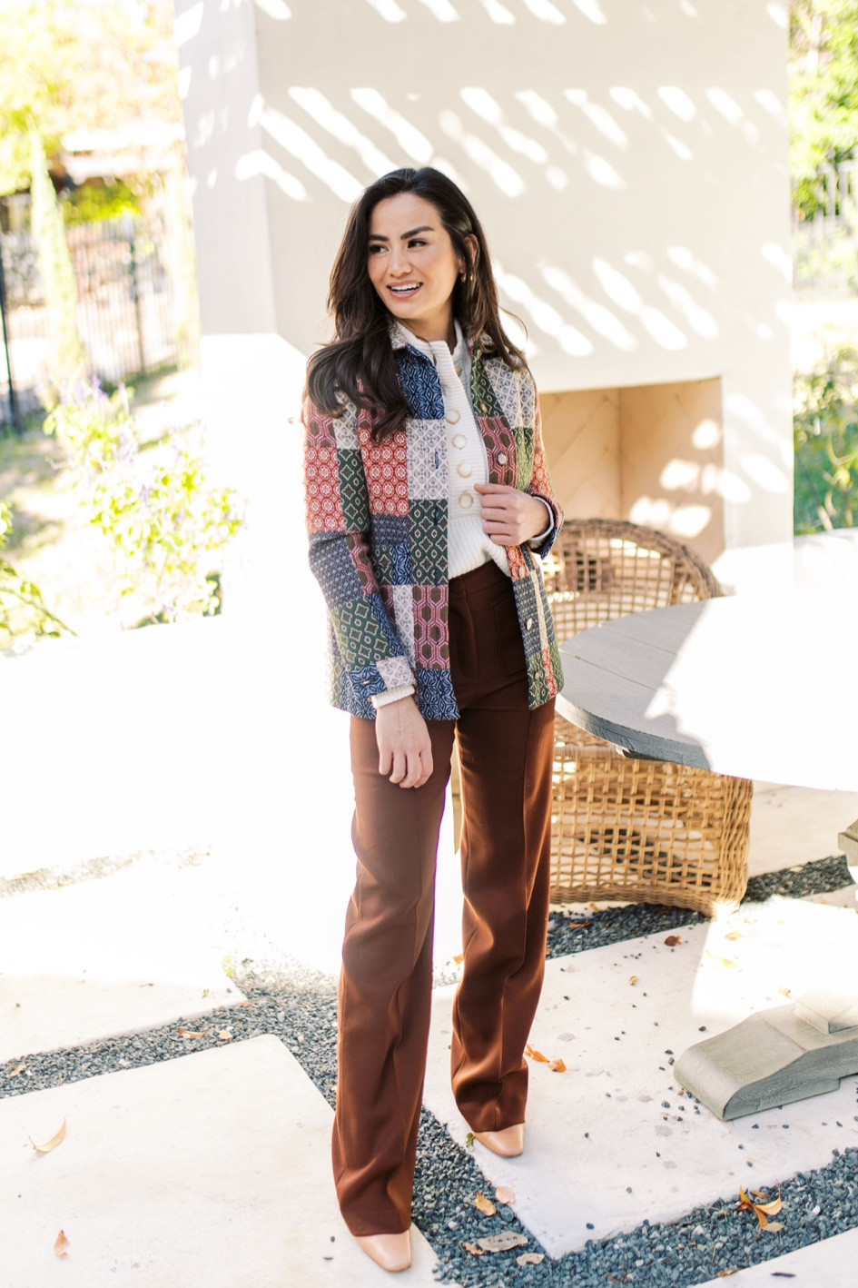 Sézane round up of my favorite pieces I’ve been wearing over and over again like this Will jacket in Damas Patchwork - wearing size XS and I’m 5’4” 

#LTKMostLoved