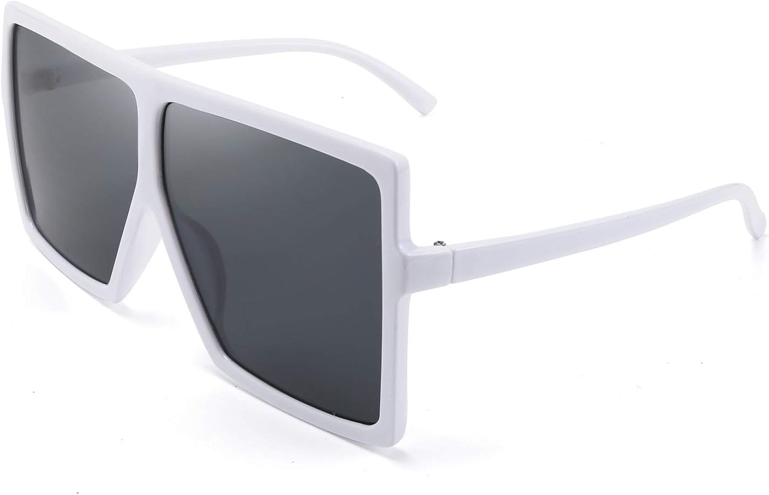 FEISEDY Women Square Oversized Sunglasses Flat Top Fashion Big Stylish Large Frame UV400 B2539 | Amazon (US)