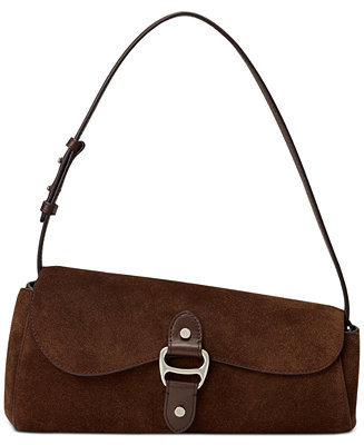 Suede Medium Tasha East-West Bag | Macy's