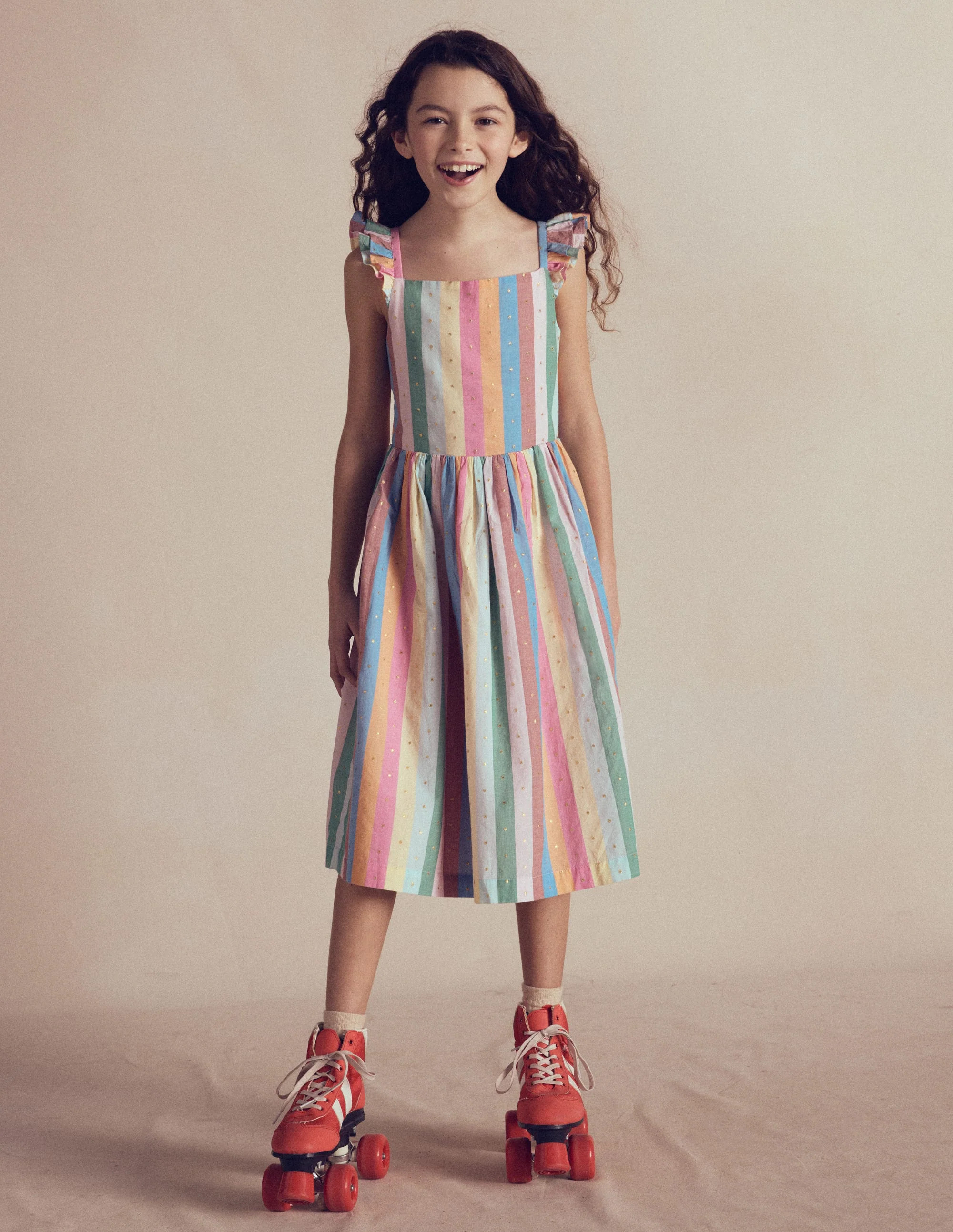 Annalisa Twirly Sundress-Multi Stripe | Boden (US)