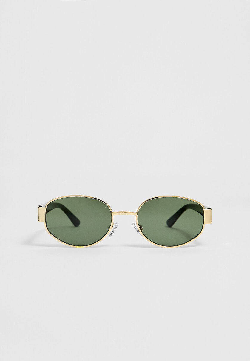 Sunglasses with metal temples - Women's fashion | Stradivarius United Kingdom | Stradivarius (UK)