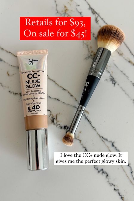 The CC+ nude glow cream is on sale! It’s a buildable medium coverage cc cream that will give you just the right amount of glow! 

#LTKunder50 #LTKbeauty #LTKsalealert