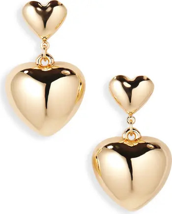 Puffy Heart Drop Earrings | Nordstrom