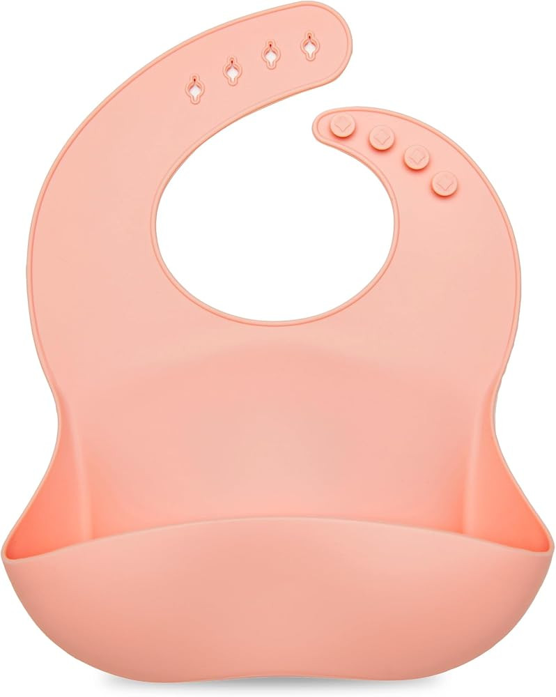 Loulou Lollipop Soft, Waterproof Silicone Feeding Bib | Amazon (US)