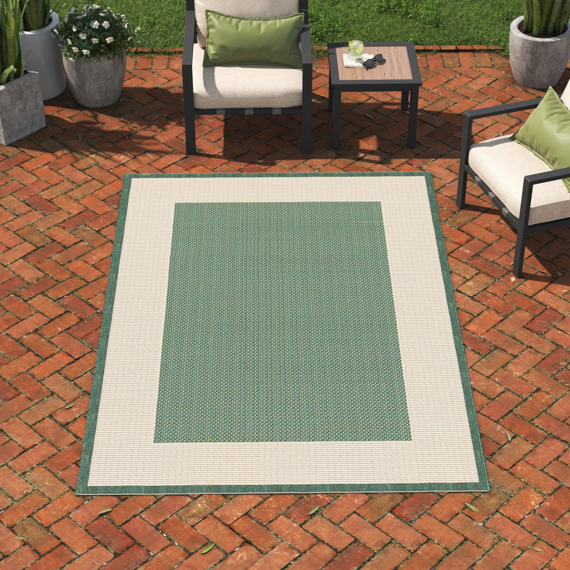 Ronnay Performance Solid Color Rug | Wayfair North America
