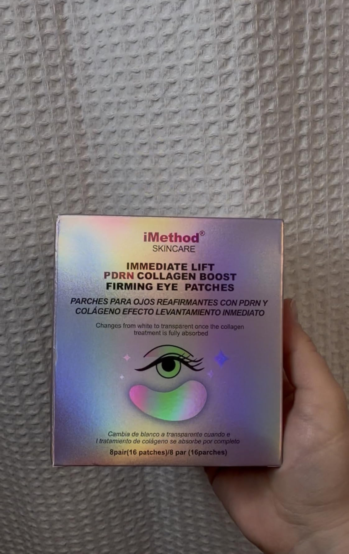 iMethod PDRN Collagen Boost Eye Patches - Under Eye Mask, Instant Lift Eye Mask for Reduce Fine L... | Amazon (US)