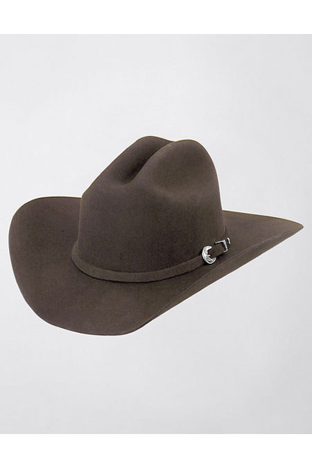 Justin Men's Rodeo Cowboy Hat Men's Brown 6 3/4 IN | American Eagle Outfitters (US & CA)