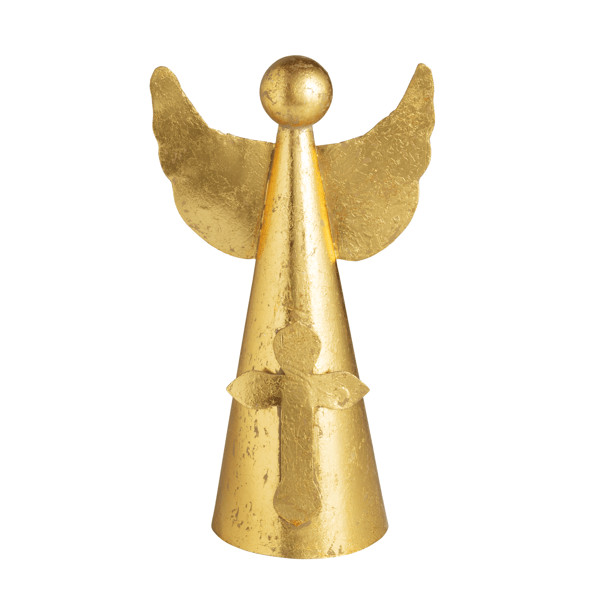 Large Gold Angel Cross Sitter | Mud Pie