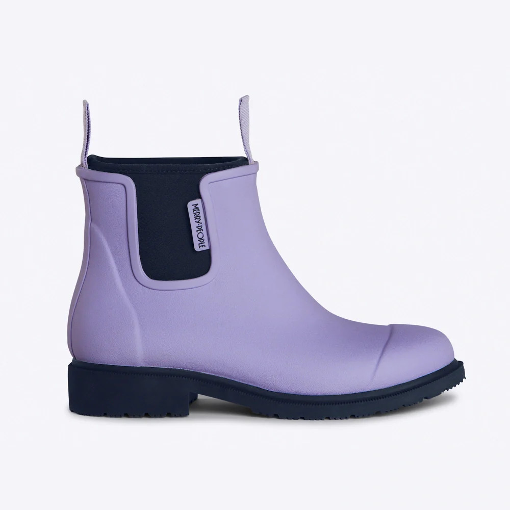 Bobbi Ankle Boot // Lavender & Navy | Merry People - Australia
