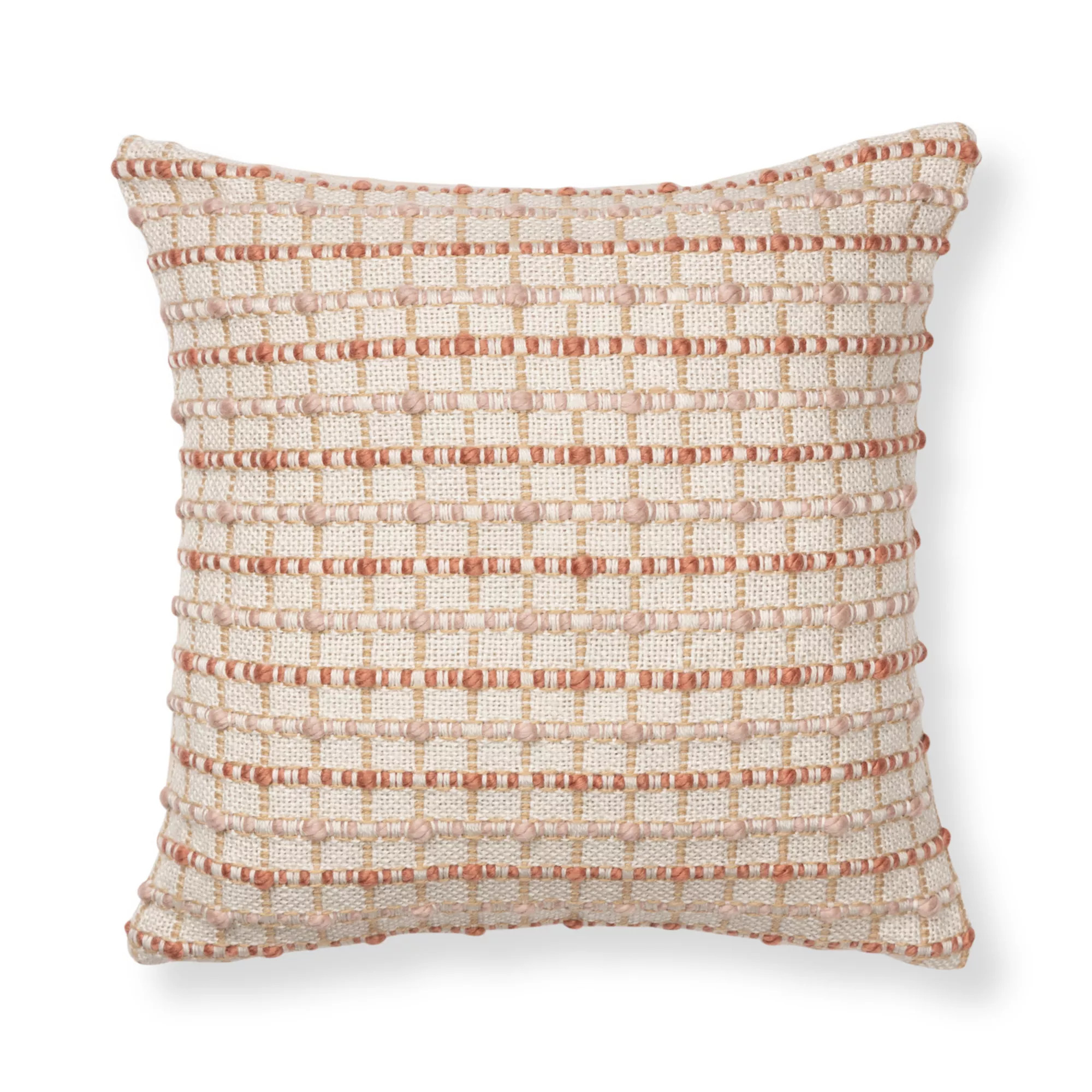 Sonoma Goods For Life® Chunky Textured Woven Plaid Throw Pillow | Kohl's