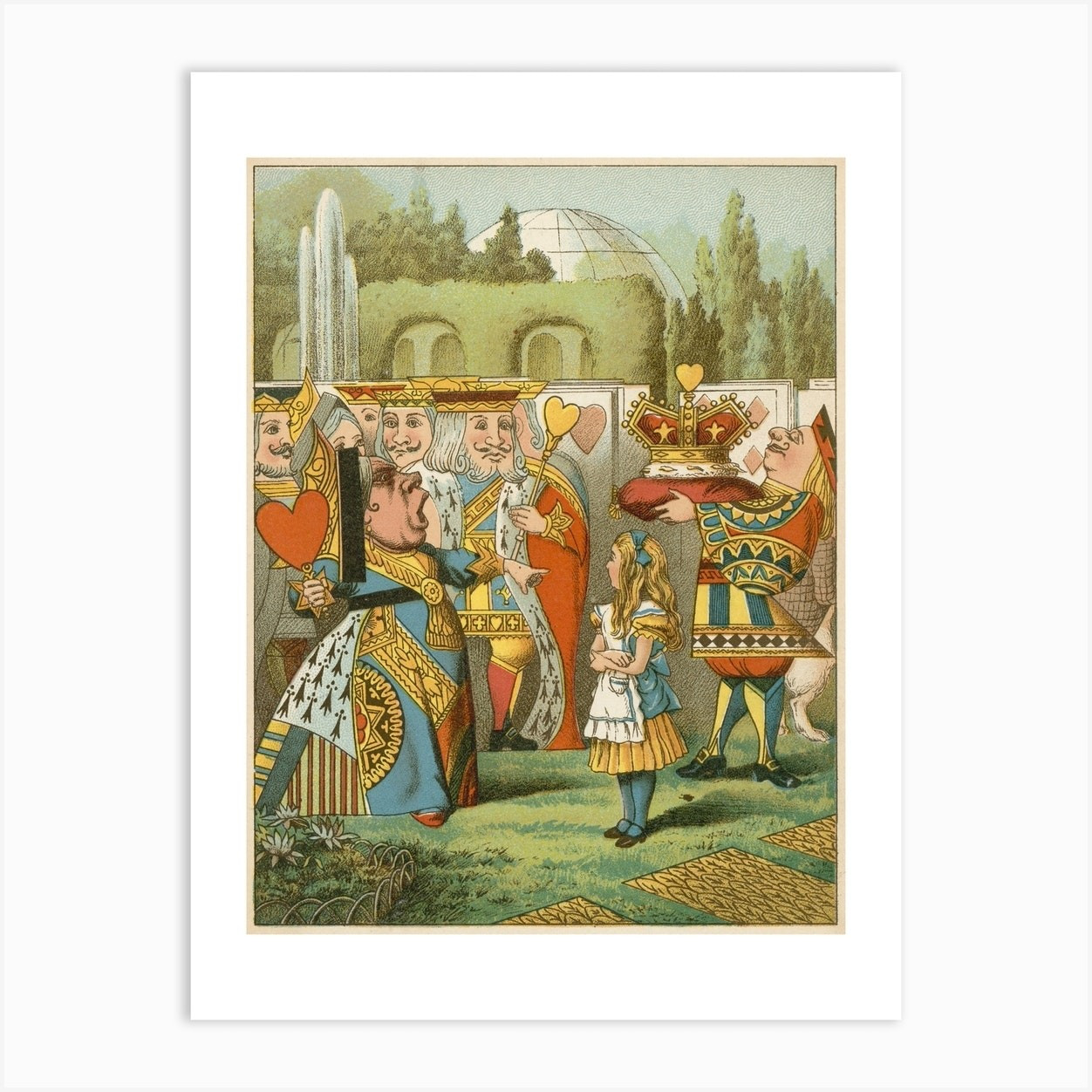 The Queen Said Severely Who Is This Art Print | Fy! (UK)