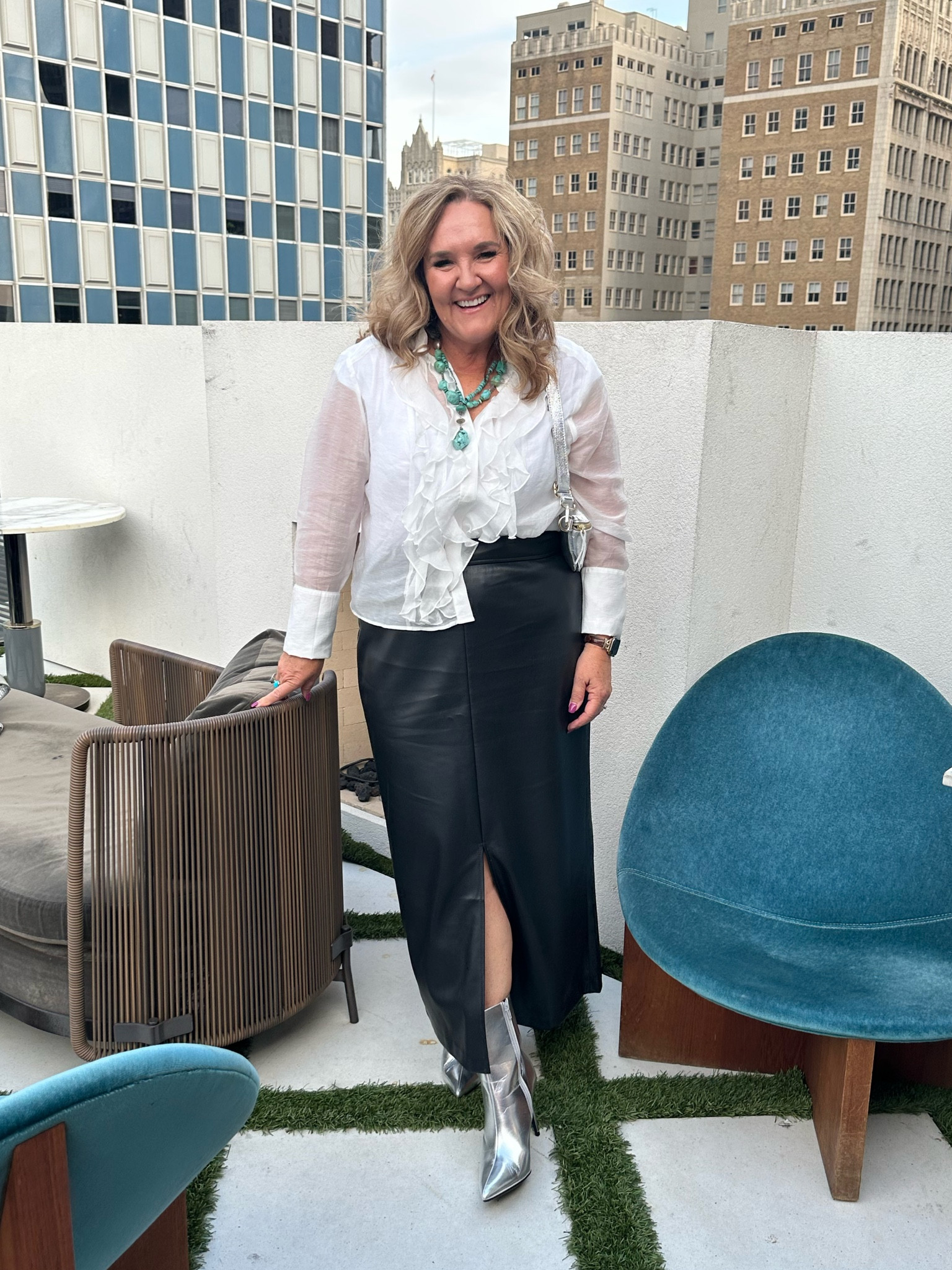 Western themed night but make it chic and my style!

Blouse size XL
SKIRT linking similar 
Boots size up 1/2 
Linking similar necklaces. 

Nashville outfit

#LTKmidsize #LTKparties #LTKover40