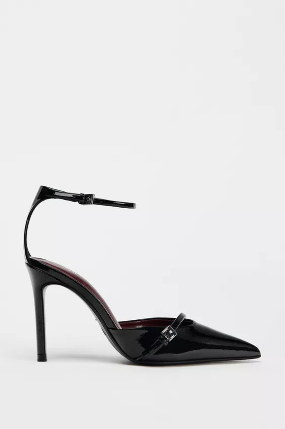 ANKLE STRAP BUCKLE HEELS | Zara US