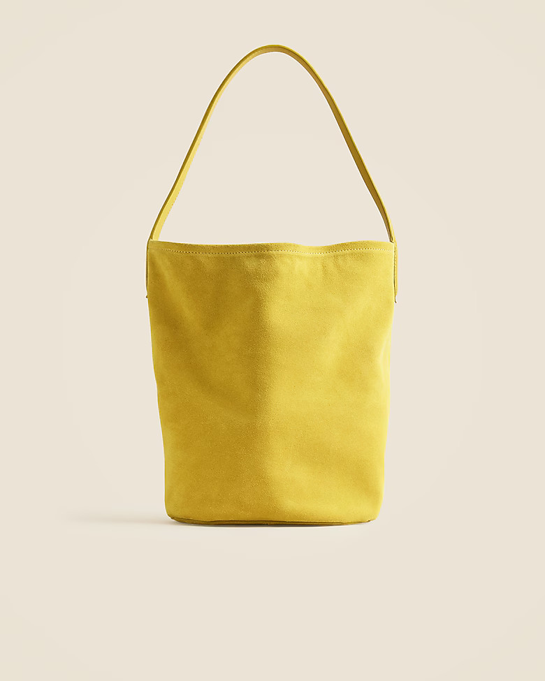 Berkeley bucket bag in suede | J. Crew US