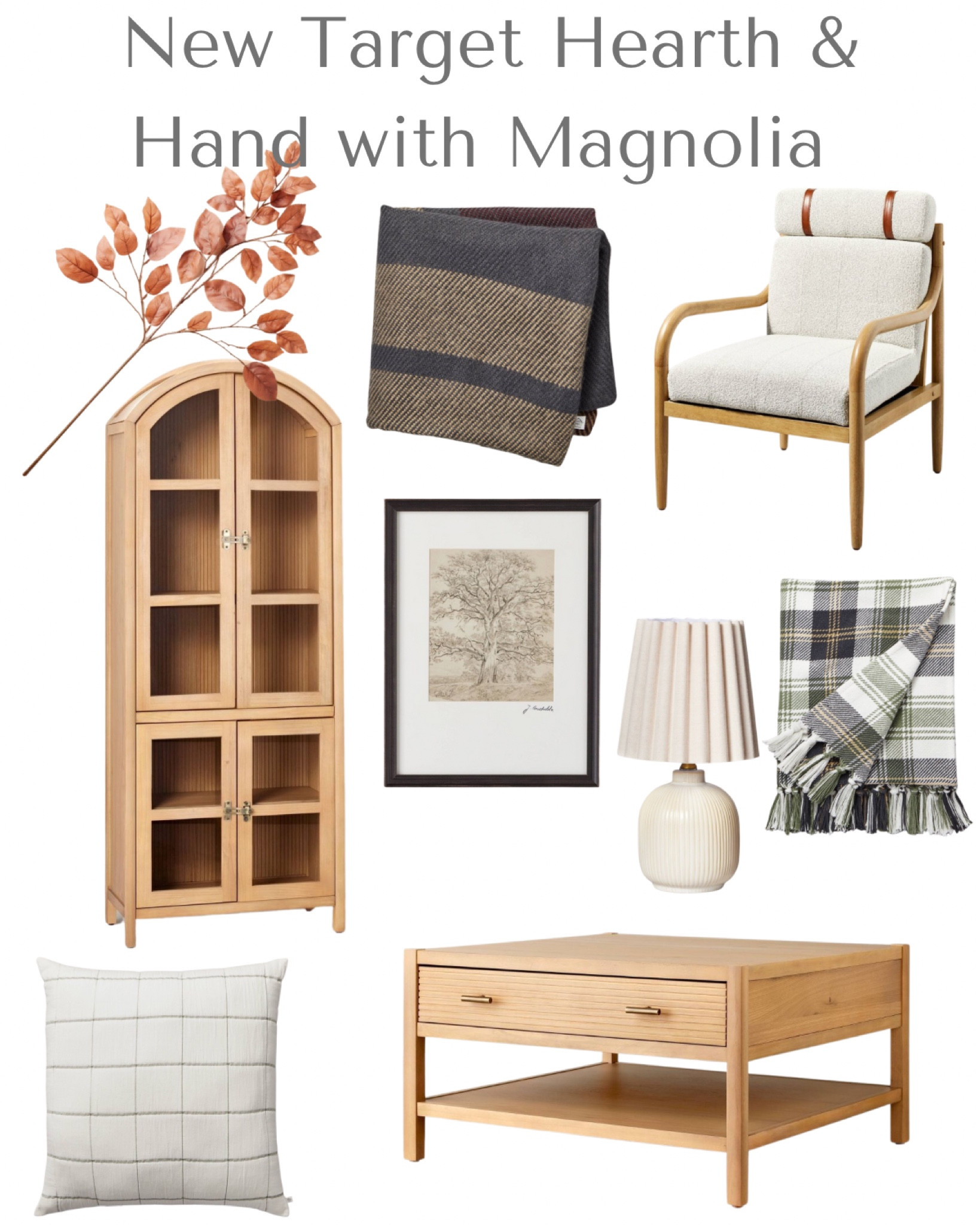 New Releases from Hearth & Hand with Magnolia!  Perfect pieces to add to your living room or bedroom  

#LTKhome #LTKFind #LTKSeasonal