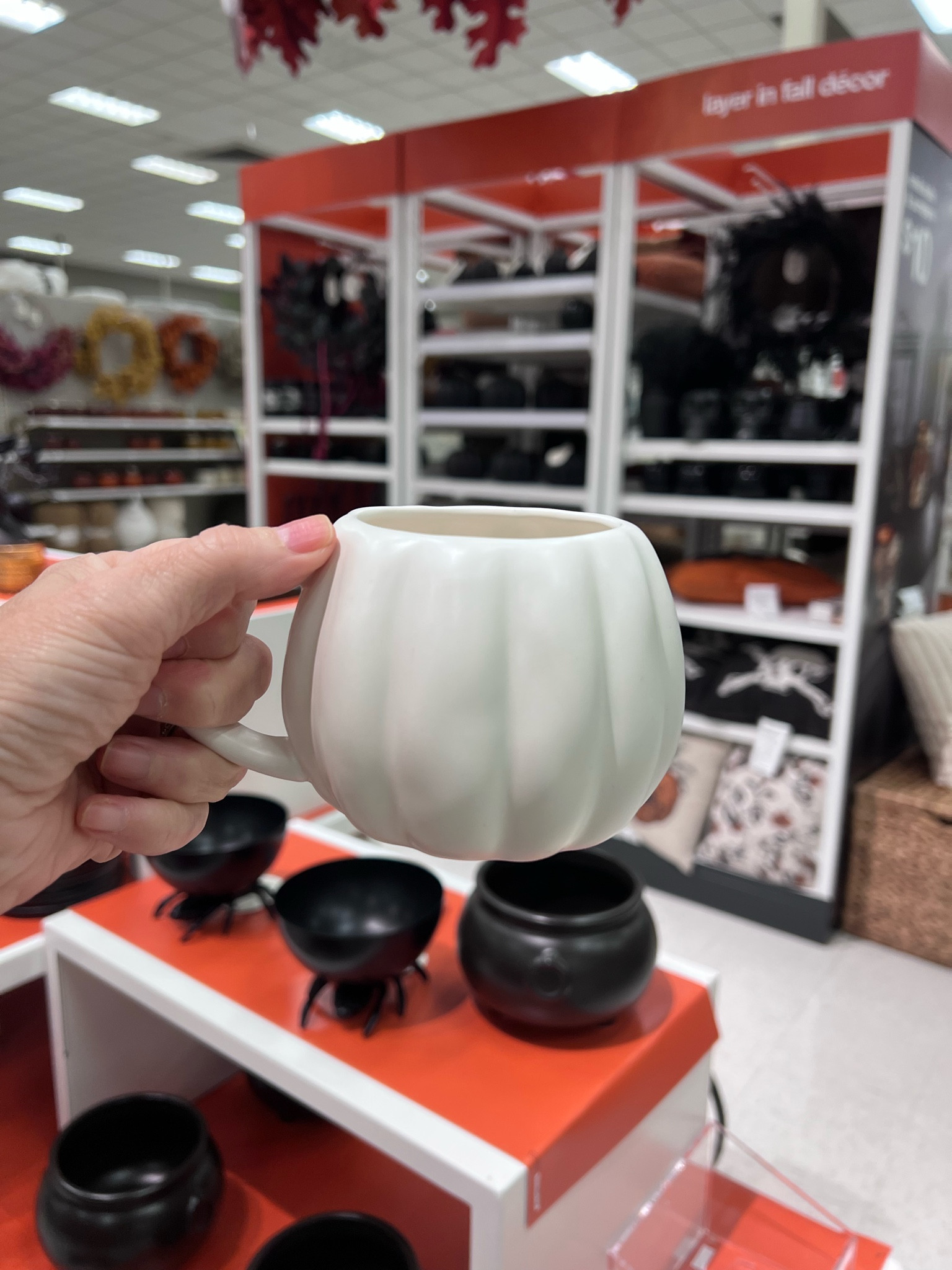 Prettiest pumpkin mug you ever did see. This is already selling out locally. Order online before they sell out

Fall mug, fall decor, Halloween decor, target home, threshold, Walmart home, amazon home



#LTKHalloween #LTKhome #LTKSeasonal