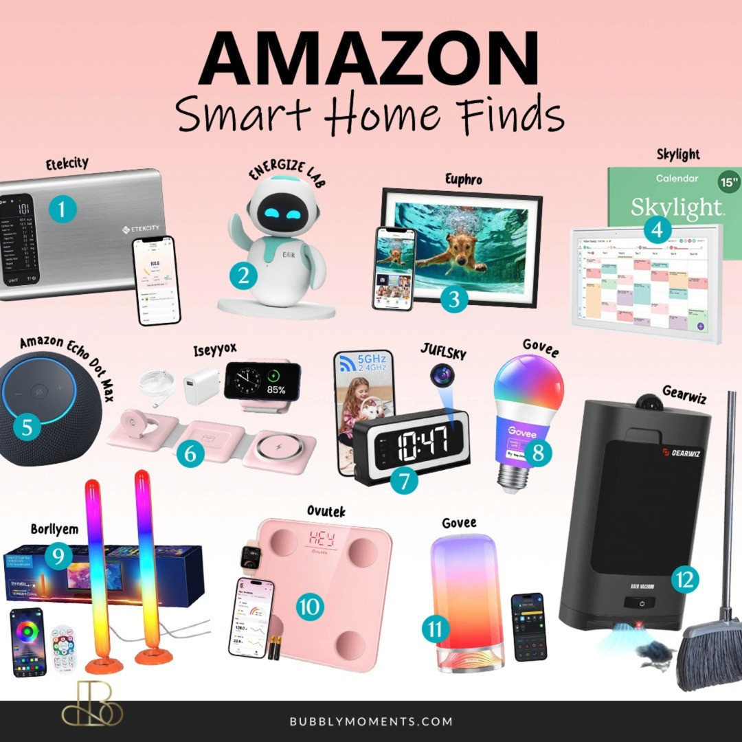 Upgrade your space with these Smart Home Finds from Amazon 🏡✨ Designed to make everyday life easier and more convenient, these smart home essentials help you stay organised, comfortable, and in control. From practical devices that simplify daily routines to clever home upgrades that add a modern touch, these finds are perfect for creating a more efficient home. I love how smart home products blend function with style, making your space feel more streamlined without sacrificing comfort. Whether you’re starting small or slowly building a fully connected home, these picks are easy to use and fit seamlessly into any room. Save this post for smart home inspiration, tap to shop your favourites, and make your home work smarter for you every day.
#LTKHome #LTKFindsUnder100 #LTKFindsUnder50 #AmazonFinds #HomeTech #SmartLiving #ModernHome #HomeInspo #TechInspo #ConnectedHome #HomeUpgrade #DailyConvenience #SmartDevices #HomeEssentials #TrendingFinds 

 