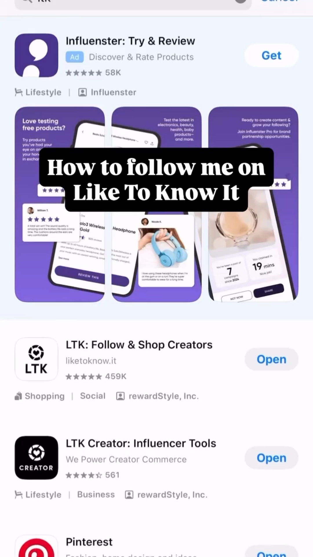I’ve had a few people ask how to follow me on the @shop.ltk app so here is a quick tutorial that I’ve made.  More to come soon! Thanks for being here 🩵 

*I do receive a small commission for my links*

#ltk #ltkcreator #myfavoritethings