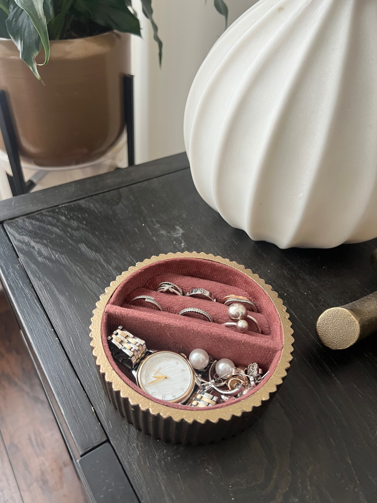 So needed and aesthetically pleasing!!! Small but mighty  

#forthehome #jewelry

#LTKHome #LTKFindsUnder50 #LTKBeauty