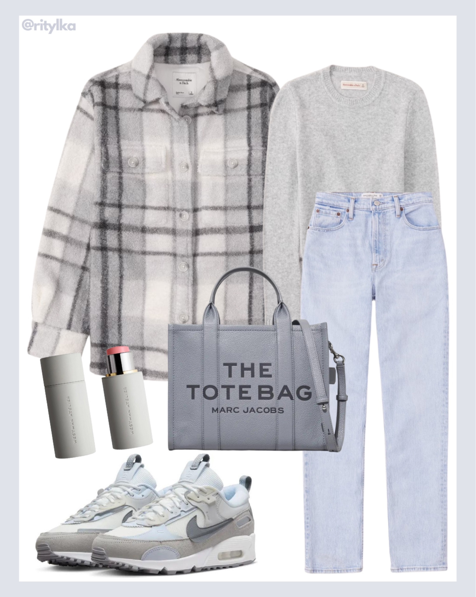 Spring fashion

Abercrombie sherpa jacket
Grey Sherpa jacket
Abercrombie grey sweater 
Abercrombie grey top
Abercrombie blue jeans outfit
Grey sneakers 
Womens white sneakers 
Grey tote bag

#abercrombiejeans #abercrombiesweater #spring2023outfits #spring2023fashion #workwearstyle

#LTKbeauty #LTKSeasonal #LTKstyletip