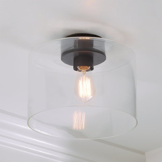 Simple Glass Ceiling Light | Shades of Light