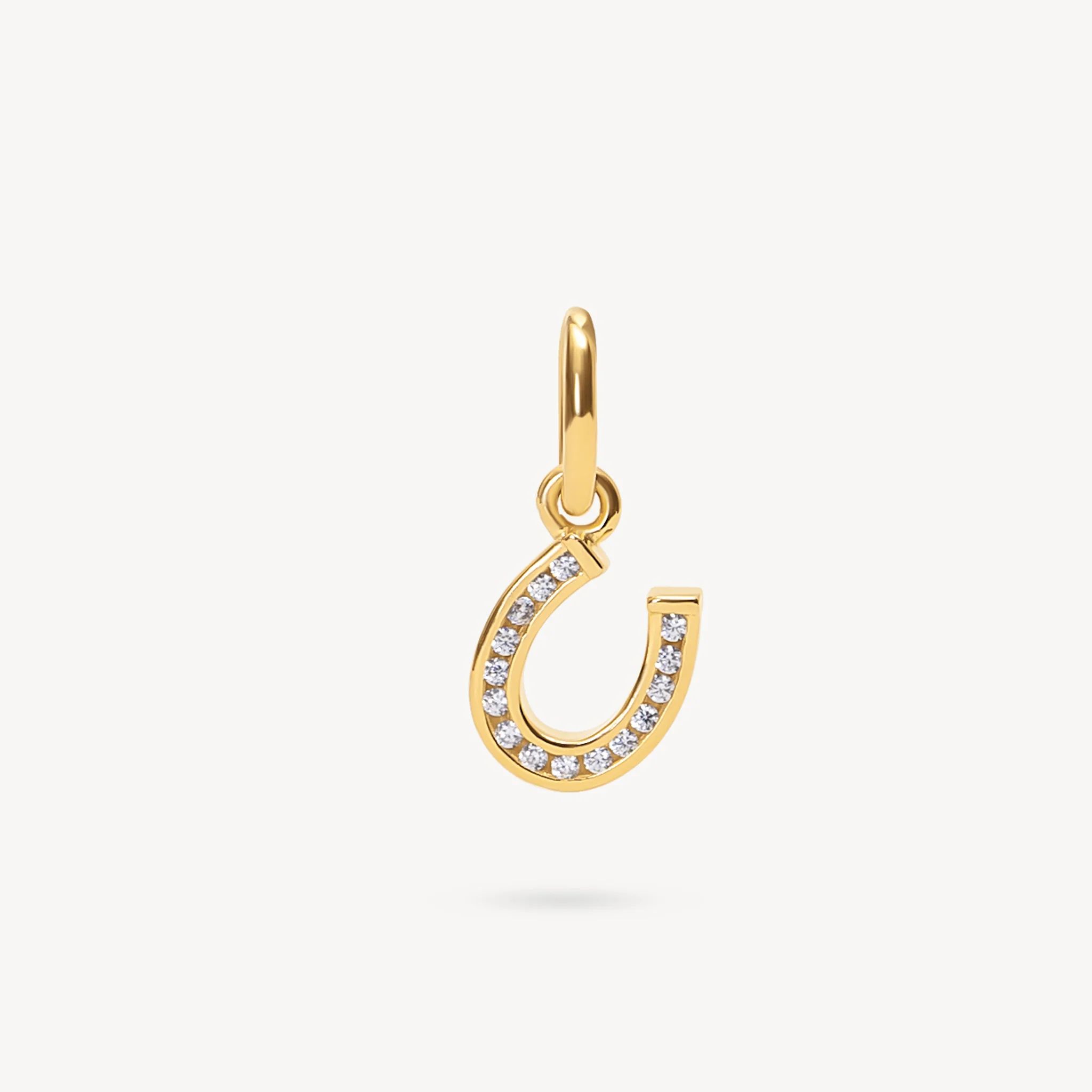 Mini Horseshoe Charm | Hillberg & Berk | Hillberg & Berk