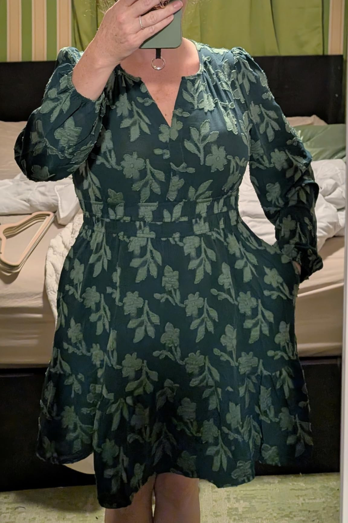 BerryGo Womens Long Sleeve Mini Dress Casual A Line Flowy Loose Vacation Party Babydoll Fall Shor... | Amazon (US)