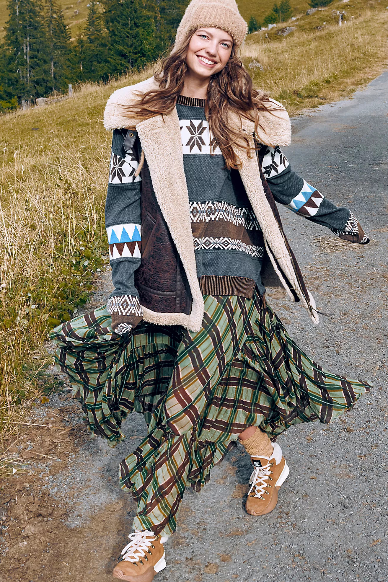 FP One Clover Printed Skirt | Free People (Global - UK&FR Excluded)